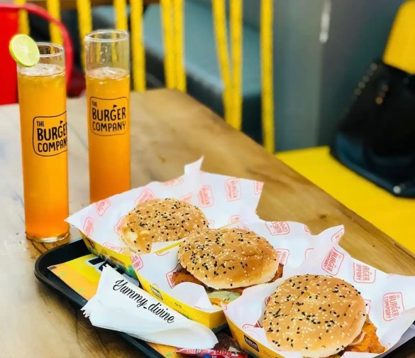 Burgers and beverages by The Burger Company