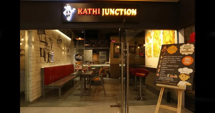 Image of Kathi junction’s franchise outlet