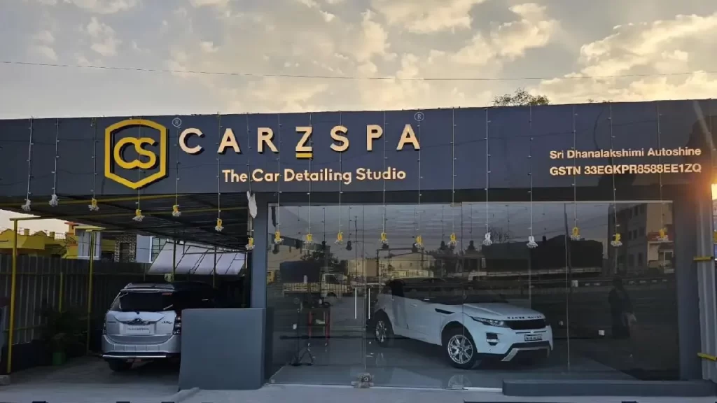 Image of a franchise outlet of CarzSpa Car Detailing studio